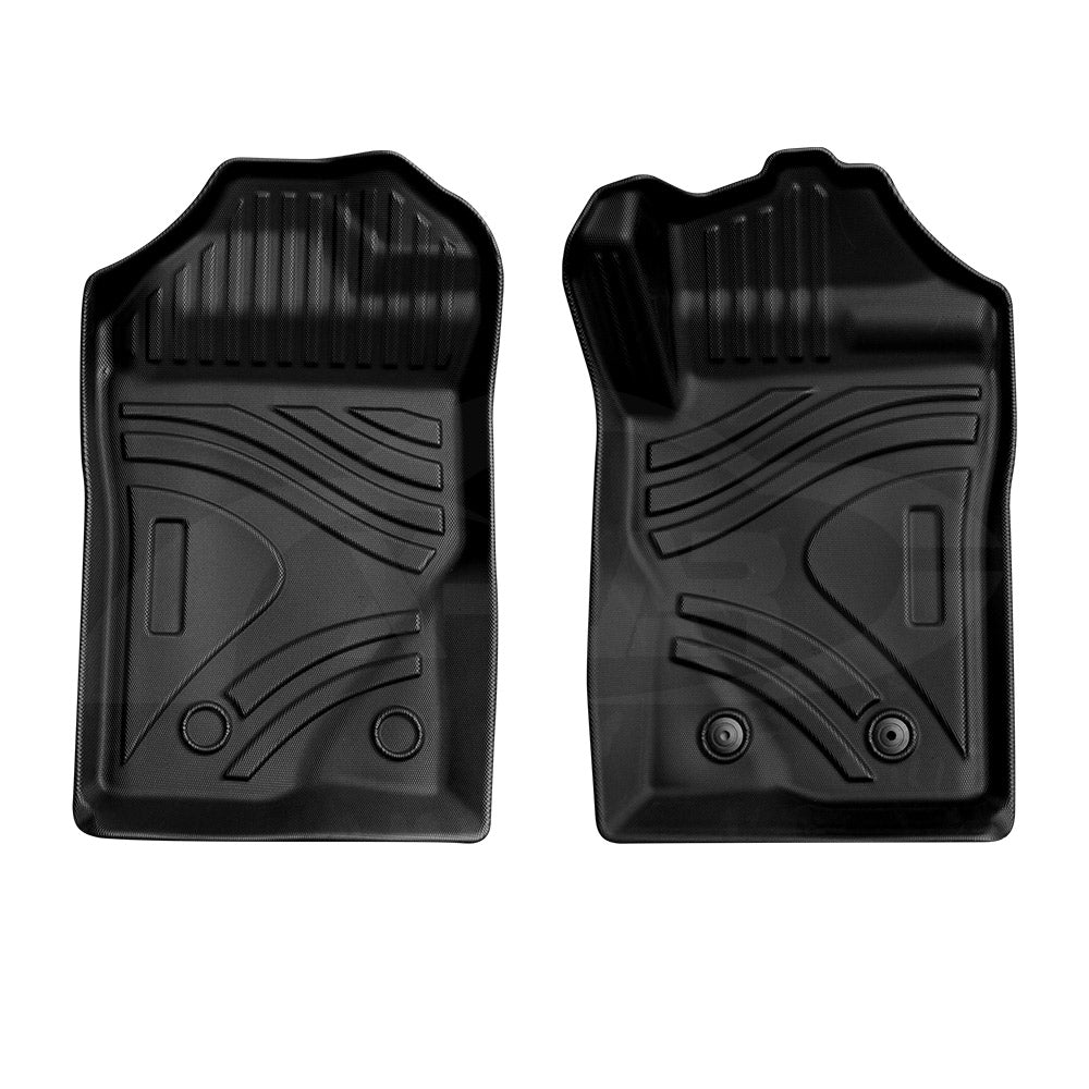 3D Floor Mats for Ford Next-Gen Ranger Single Cab 2022-Onwards  All-Weather Liners