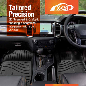 Floor Mats for Ford Ranger PX PX2 PX3 Single Cab 2011-2022 All Weather Car Mats - 0