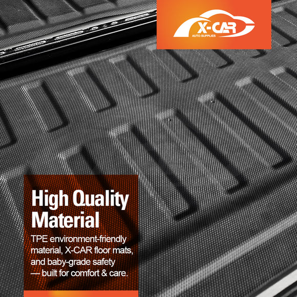 Tub Liner Tailgate Mat for Ford Next-Gen Ranger Raptor RA 2022-Onwards Heavy Duty Cargo Trunk Mat