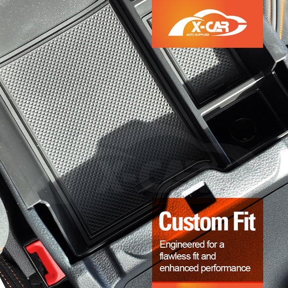 Centre Console Organiser for Ford Next-Gen Ranger 2022-Onwards Armrest Tray Cup Holder Storage Box Interior Accessories