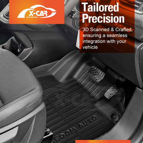 3D Front Floor Mats for Renault Kangoo XFK Series Auto 2024-Onwards All-Weather Car Liners - 0