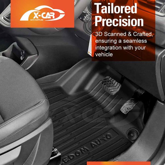 3D Front Floor Mats for Renault Kangoo XFK Series Auto 2024-Onwards All-Weather Car Liners