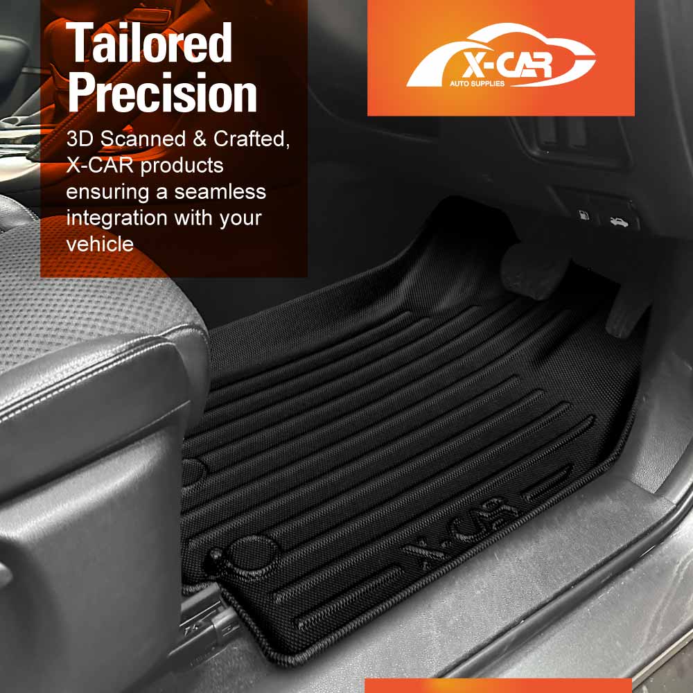 Element Custom Fit Premium non-slip rubber floor mats - Renault Koleos Element Custom Fit Premium non-slip rubber floor mats - Renault Koleos