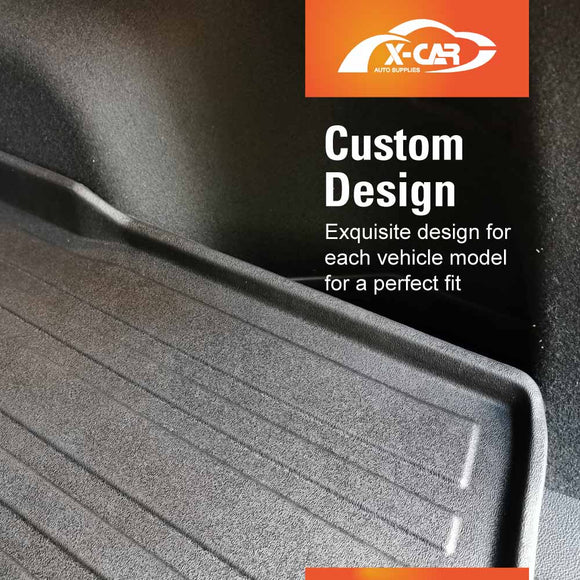 Boot Liner / Back Seat Protector for Renault Koleos 2016-Onwards All Weather Cargo Mat