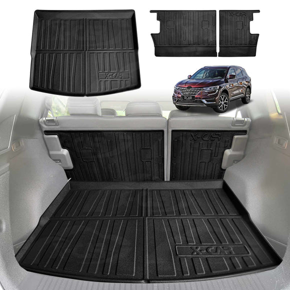 Boot Liner / Back Seat Protector for Renault Koleos 2016-Onwards All Weather Cargo Mat