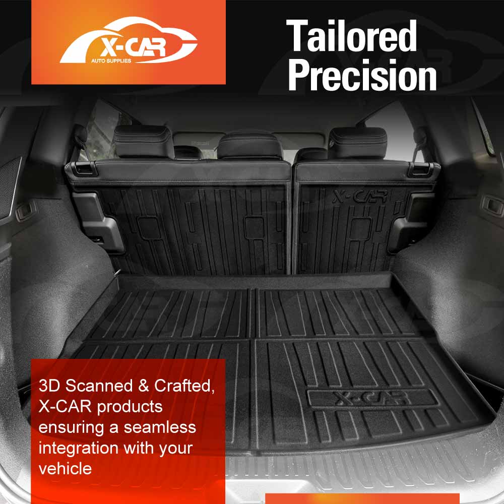 Boot Liner / Back Seat Protector for Renault Koleos 2016-2024 All Weather Cargo Mat