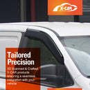 Weathershields for LDV G10 2015-Onwards Car Weather Shields Wind Deflectors Sun Visors-2