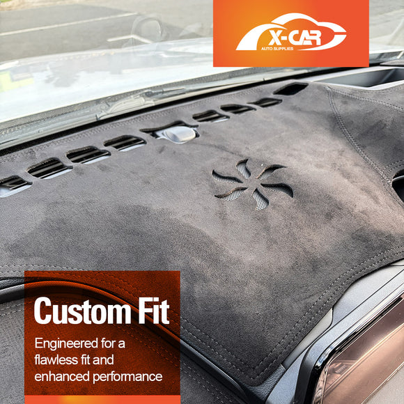 Dash Mat for Hyundai SantaFe Santa Fe 2018-2023 With HUD Non-Slip Microfiber Pad Cover