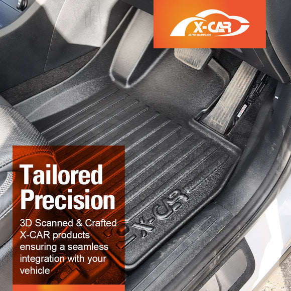 3D Floor Mats for Hyundai Santa Fe SantaFe 2018-2023 All-Weather Car Liners