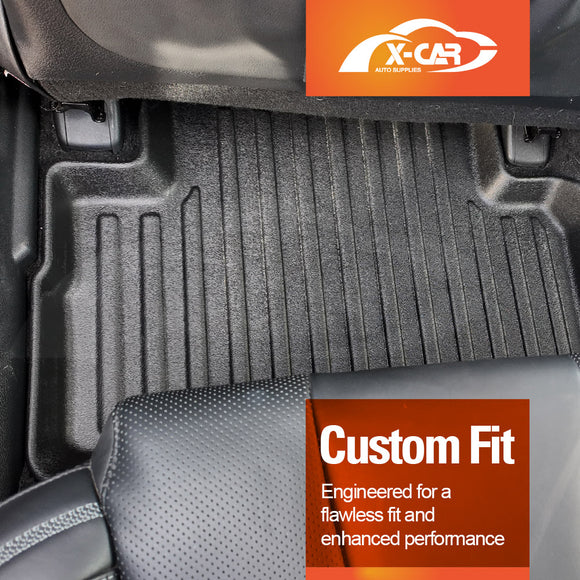 3D Floor Mats for Hyundai Santa Fe SantaFe 2018-2023 All-Weather Car Liners
