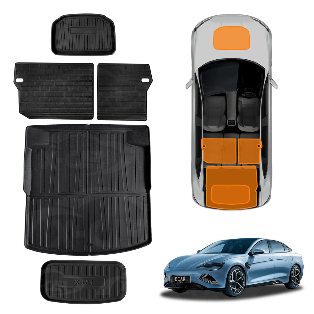 Interior Liners for BYD Seal 2023-Onwards Front Trunk Back Seats Boot ...