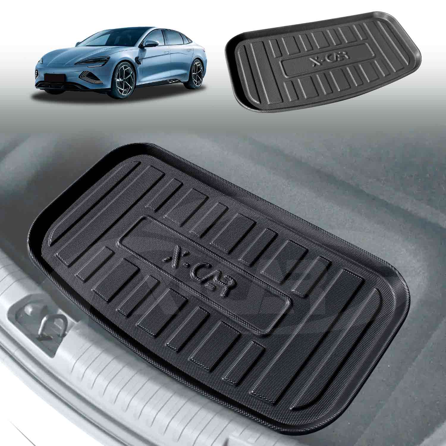 Interior Liners Set for BYD Seal 2023-2025 Front Trunk Back Seats Boot Cargo Mats