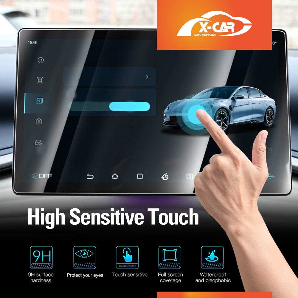 BYD Seal 2023-2025 Tempered Glass Dash Screen Center Console Screen Protector