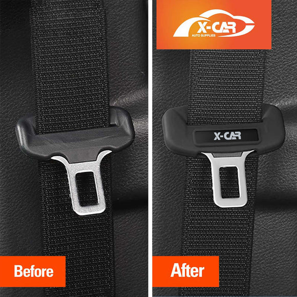 Seatbelt Buckle Silicone Protective Covers for Car Seat Belt Protector Universal Anti-Scratch Interior Accessories Set of 2