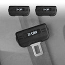 Seatbelt Buckle Silicone Protective Covers for Car Seat Belt Protector Universal Anti-Scratch Interior Accessories Set of 2-1