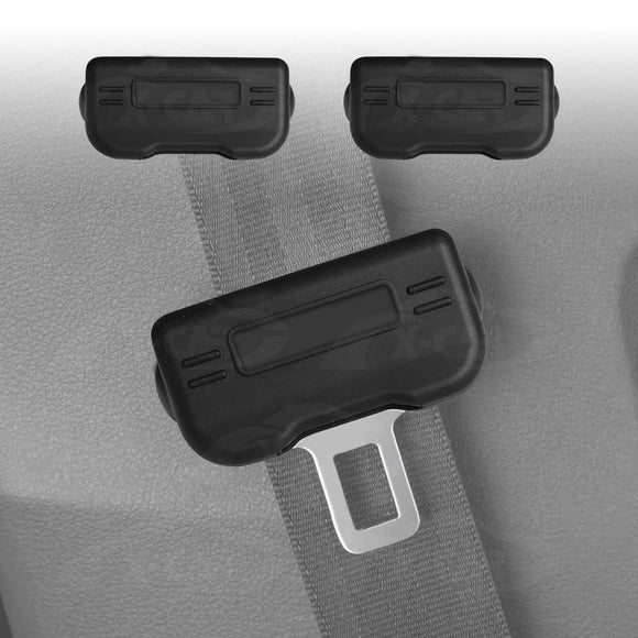 Seatbelt Buckle Silicone Protective Covers for Car Seat Belt Protector Universal Anti-Scratch Interior Accessories Set of 2