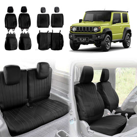 Seat Covers for Suzuki Jimny 3-Door 2018-Onwards Premium Vintage PU Leather