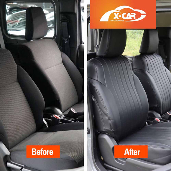 Seat Covers for Suzuki Jimny 3-Door 2018-2025 Premium Vintage PU Leather