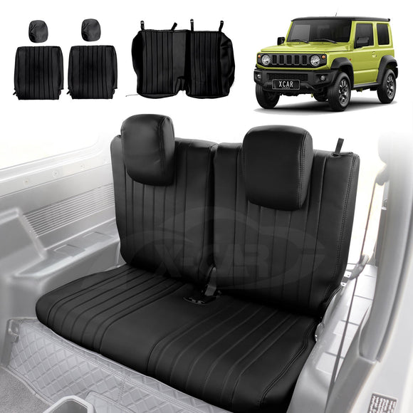Seat Covers for Suzuki Jimny 3-Door 2018-2025 Premium Vintage PU Leather