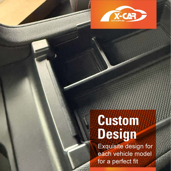Centre Console Organiser for BYD Shark 6 2024-Onwards Armrest Storage Tray Charging Mat Cup Holder Interior Accessories