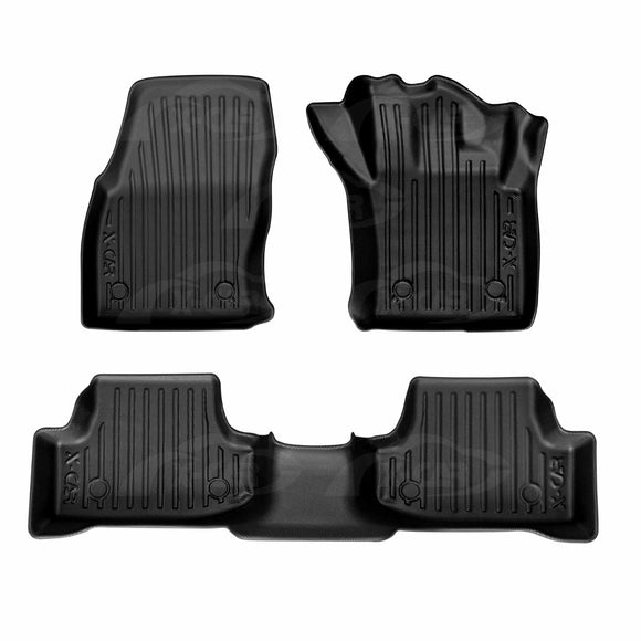 3D Floor Mats for SKODA Karoq 2018-Onwards All Weather Car Liners