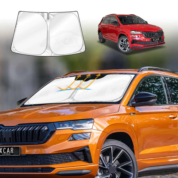 WindScreen Sun Shade for SKODA Karoq 2018-Onwards WindShield Blind