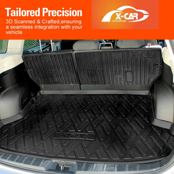 Boot Liner/ Back Seat Protector for Subaru Forester 2012-2018 All Weather Cargo Mat