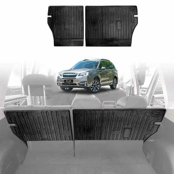Boot Liner/ Back Seat Protector for Subaru Forester 2012-2018 All Weather Cargo Mat