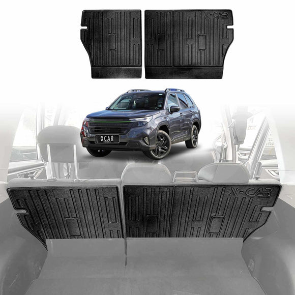 Boot Liner /Back Seat Protector for Subaru Forester 6th Gen 2025-Onwards All Weather Car Mats