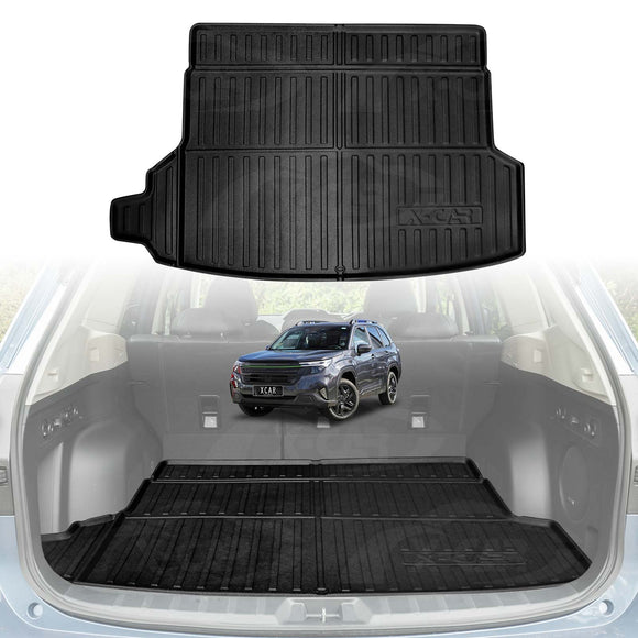 Boot Liner /Back Seat Protector for Subaru Forester 6th Gen 2025-Onwards All Weather Car Mats