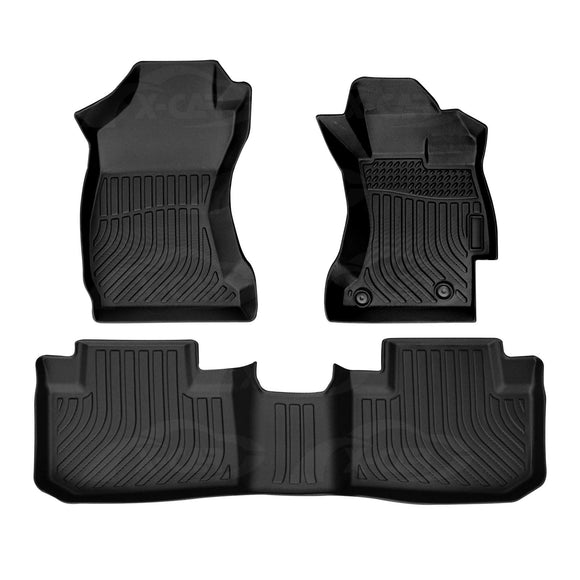 Floor Mats for Subaru Forester 2012-2018 Auto All Weather Liners