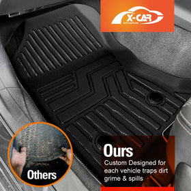 3D Floor Mats for Subaru Impreza AUTO G5 Series 2017-2023 All-Weather Car Liners - 0