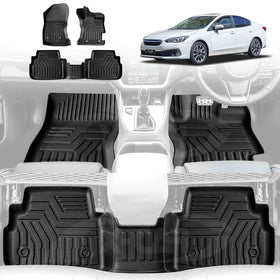 3D Floor Mats for Subaru Impreza AUTO G5 Series 2017-2023 All-Weather Car Liners