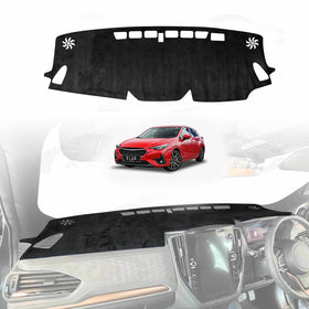 Dash Mat for Subaru Impreza G6 Hatch Without HUD 2023-Onwards Non-Slip Microfiber Pad Cover