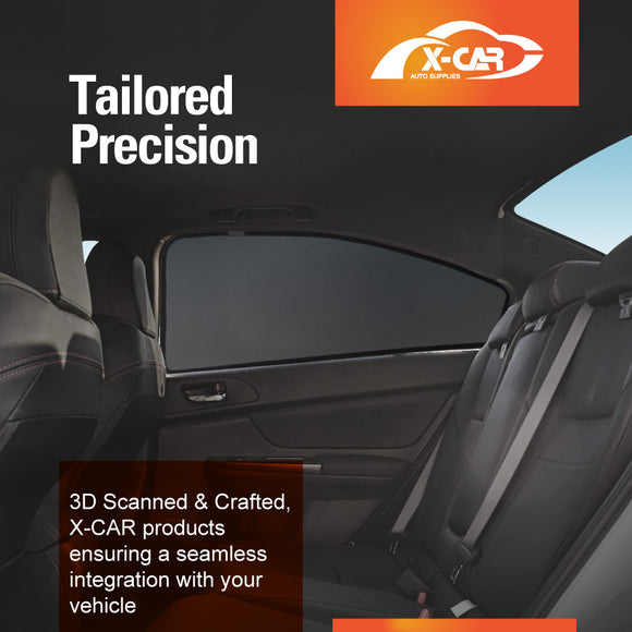 Rear Window Sun Shades for Subaru WRX Sedan 2014-2021