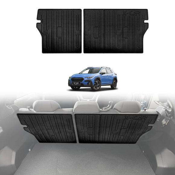 Boot Liner/ Back Seat Protector for Subaru Crosstrek 2023-Onwards All Weather Cargo Mat