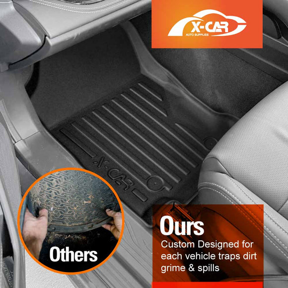 3D Floor Mats for Subaru Outback 2020-2025 All-Weather Car Liners