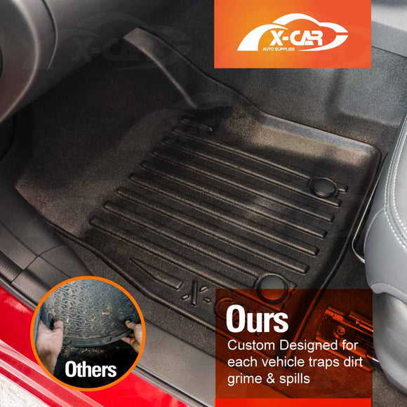 3D Floor Mats for Subaru Impreza G6 Hatch 2023-Onwards All-Weather Car Liners