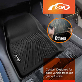 3D Floor Mats for Subaru Solterra 2023-Onwards All Weather Car Liners - 0