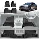 3D Floor Mats for Subaru Solterra 2023-Onwards All Weather Car Liners-1
