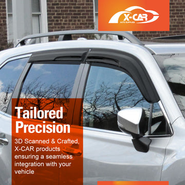 Weathershields for Subaru Forester 2012-2018 Car Weather Shields Wind Deflectors Sun Visors - 0