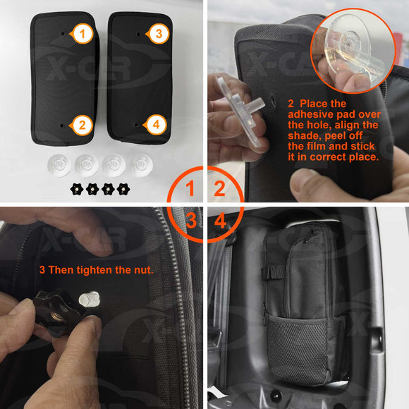 Port Window Hanging Storage Bags for Suzuki Jimny XL 5-Door 2023-Onwards Organizer Car Accessories
