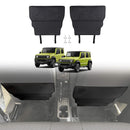 Car Front Seat Back Protectors for Suzuki Jimny 2018-Onwards Anti-Kick Mats PU Leather Cover Set of 2-1