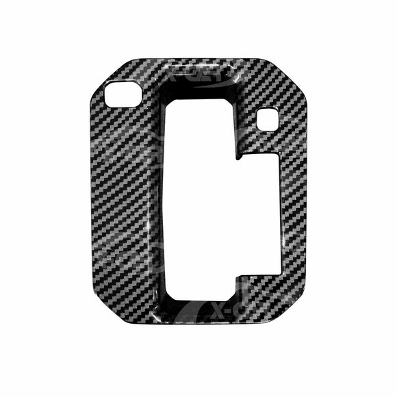 Gear Shift Frame Trim for Suzuki Jimny Auto 2018-Onwards Carbon Fiber Style Center Console Cover Protector