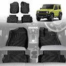 3D Floor Mats for Suzuki Jimny 3-Door Auto Transmission 2018-Onwards All-Weather Car Liners-1