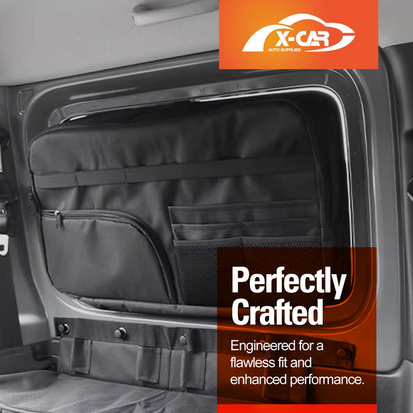 Window & Trunk Side Storage Bags for Suzuki Jimny 3-Door Auto 2018-Onwards Boot Side Organizer Car Accessories