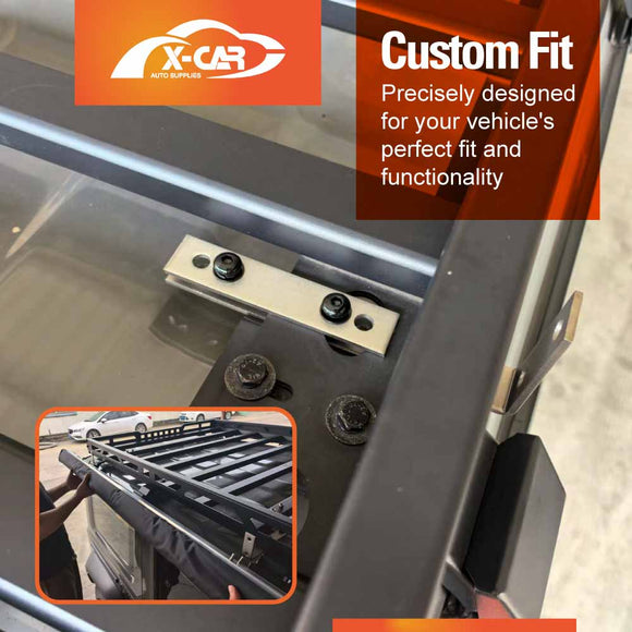 Roof Rack Side Awning for Suzuki Jimny 3-Door 2018-Onwards Multi-Functional Expansion Platform 4WD Off-Road Acessories