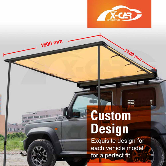 Roof Rack Side Awning for Suzuki Jimny 3-Door 2018-Onwards Multi-Functional Expansion Platform 4WD Off-Road Acessories