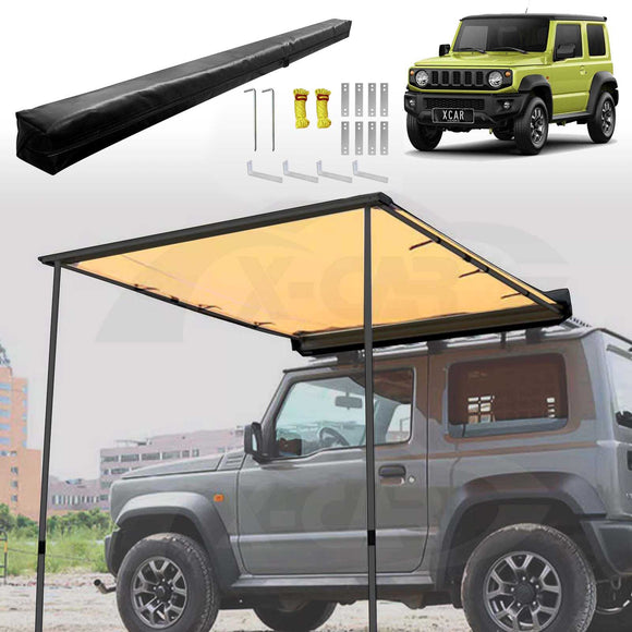Roof Rack Side Awning for Suzuki Jimny 3-Door 2018-Onwards Multi-Functional Expansion Platform 4WD Off-Road Acessories