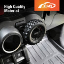 AC Climate Control Knob Cover for Suzuki Jimny 2018-Onwards Interior Heater Dial Ring Trim-2